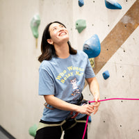 PODA Who Wanna Belay Me Relaxed Fit T-Shirt