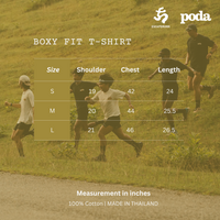 Escape Runn x Poda Boxy T-Shirt