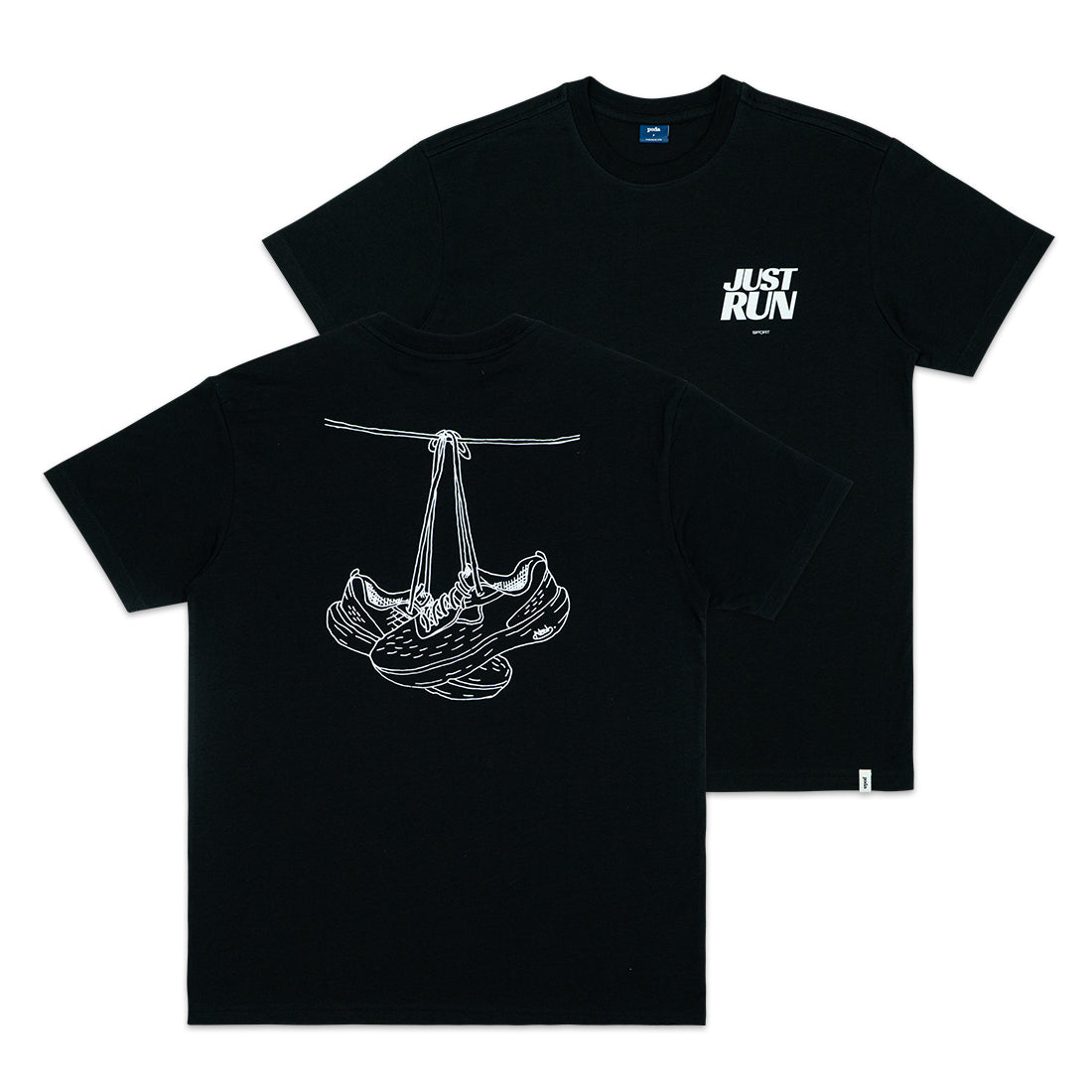 Just Run X Poda - Shoe Sketch Relaxed T-Shirt