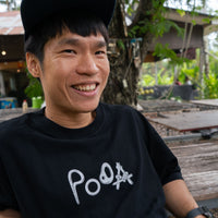 PODA Climbing Universe - Men's Oversized T-Shirt