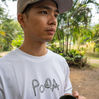 PODA Climbing Universe - Men's Oversized T-Shirt