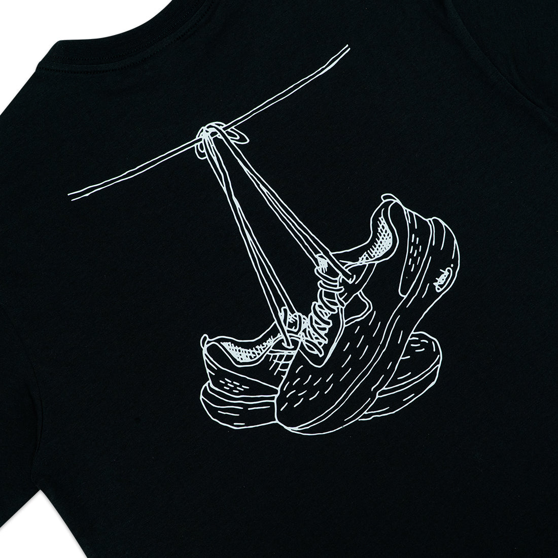 Just Run X Poda - Shoe Sketch Relaxed T-Shirt