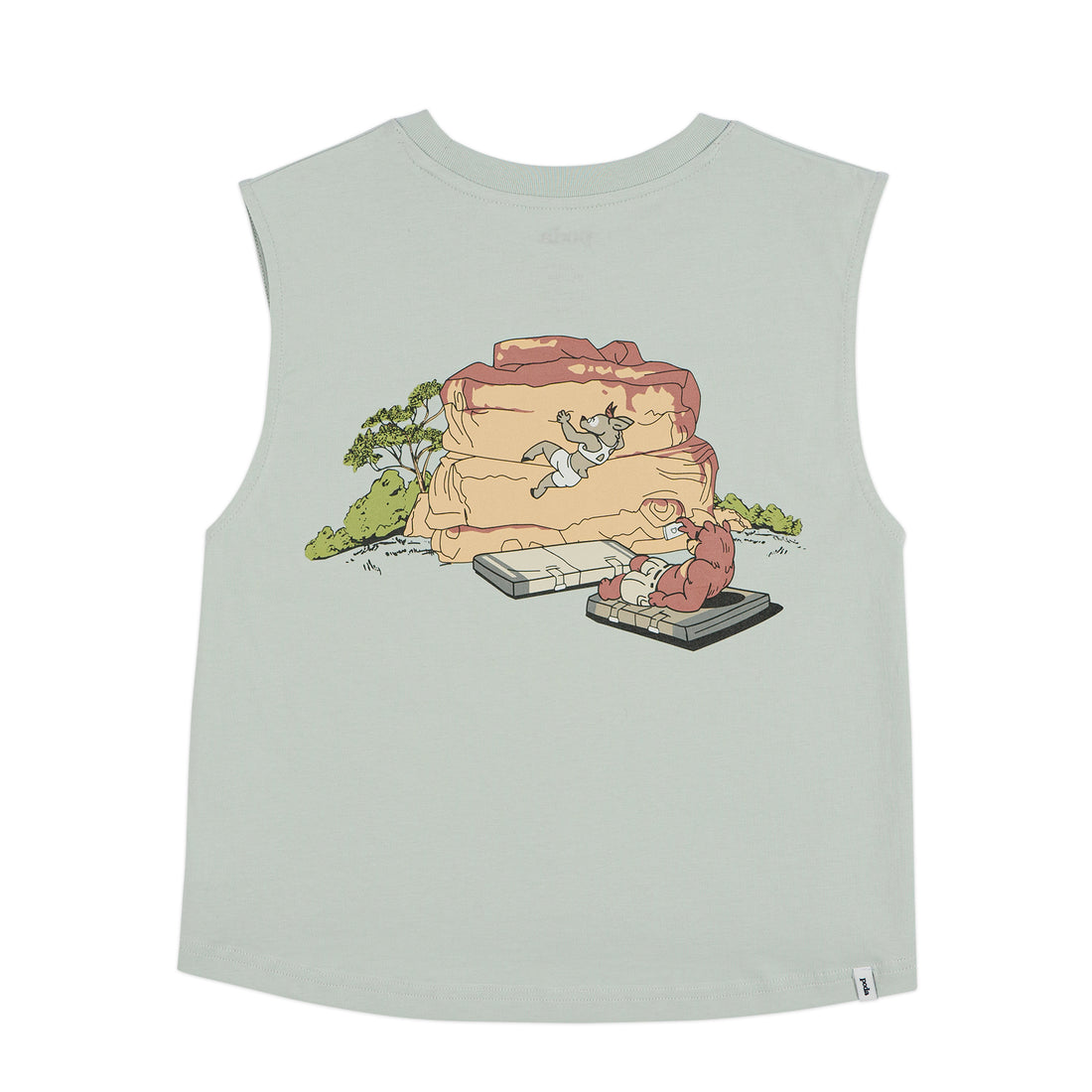 PODA - Women's Tank Top Bear & Serow