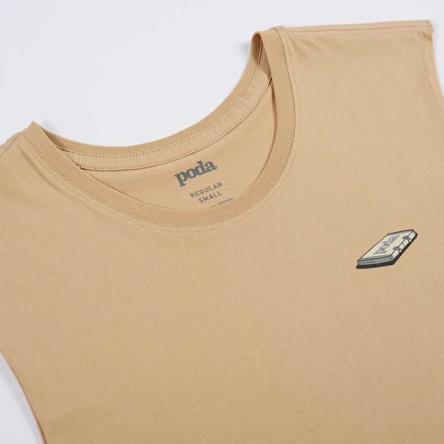 PODA - Men's Tank Top Bear & Serow