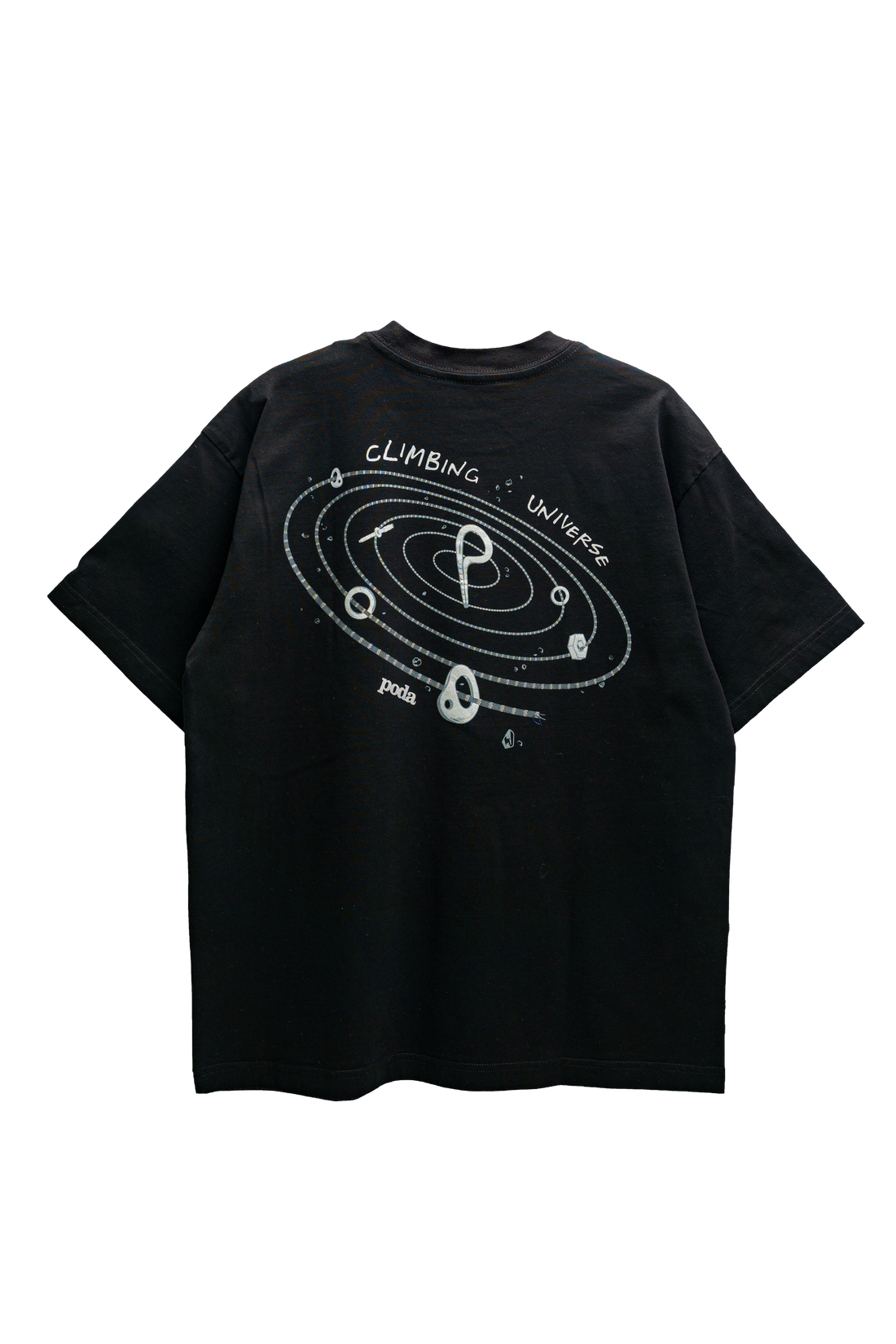 PODA Climbing Universe - Men's Oversized T-Shirt 2026