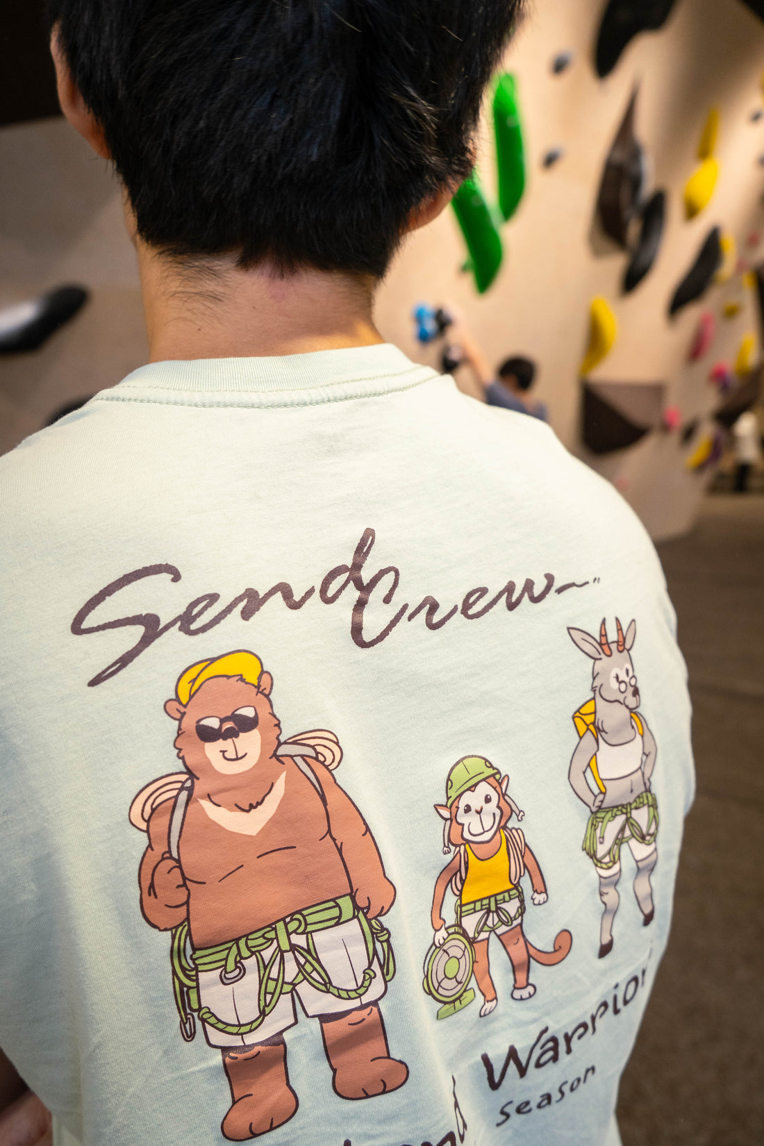 PODA - Send Crew T-Shirt (Monkey)
