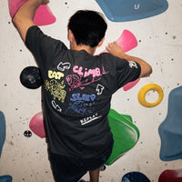 MUSHCLIMB x Poda - Eat, Climb, Repeat T-Shirt.