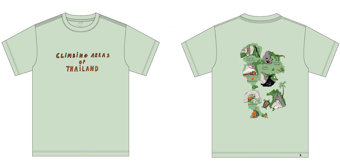Men's Climbing Areas Of Thailand T-Shirt