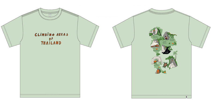 Men's Climbing Areas Of Thailand T-Shirt