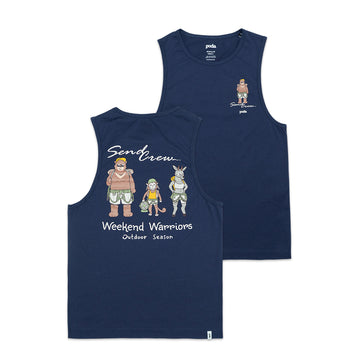 PODA - Send Crew Tank Top (Bear)