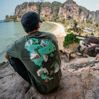 Men's Climbing Areas Of Thailand T-Shirt