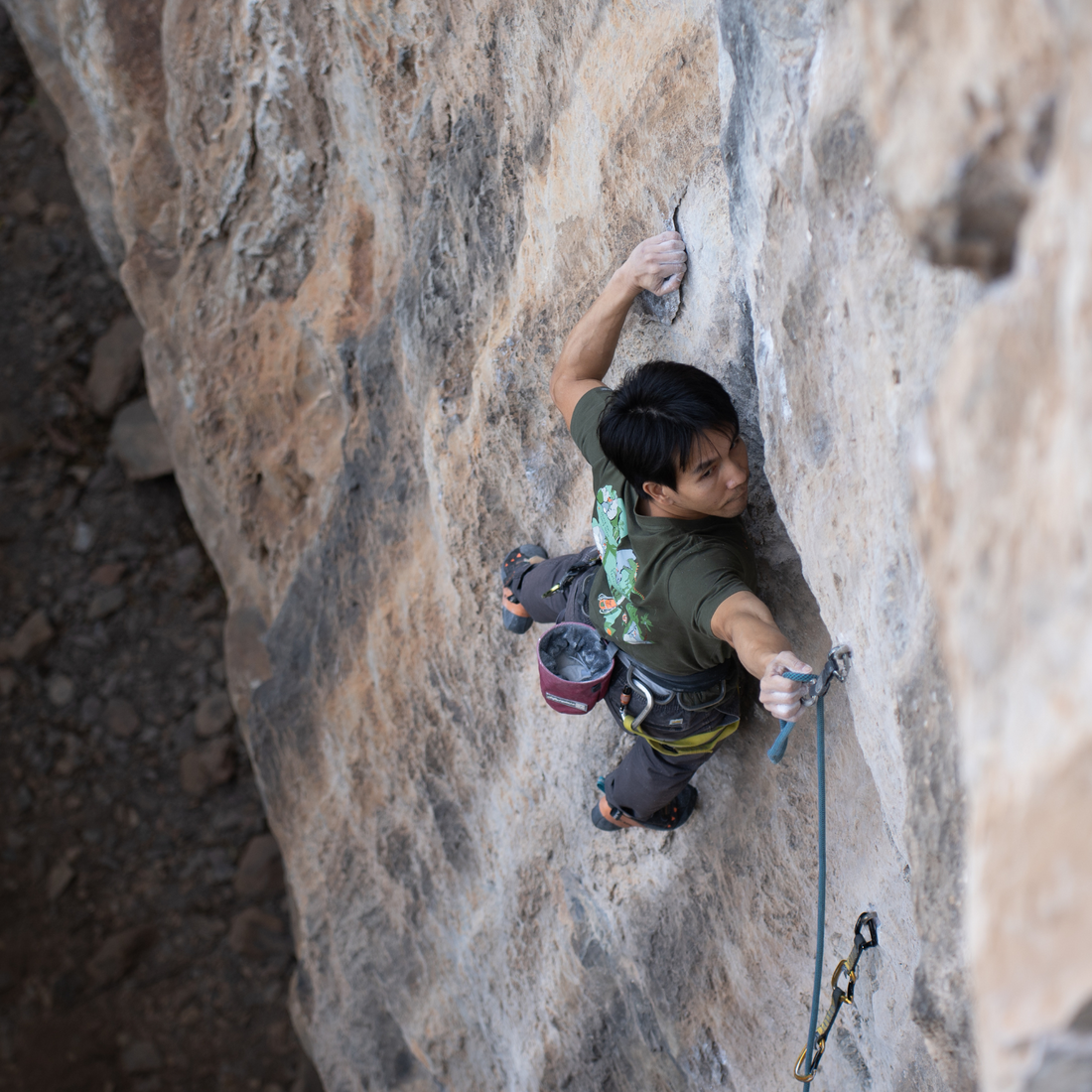 Men's Climbing Areas Of Thailand T-Shirt