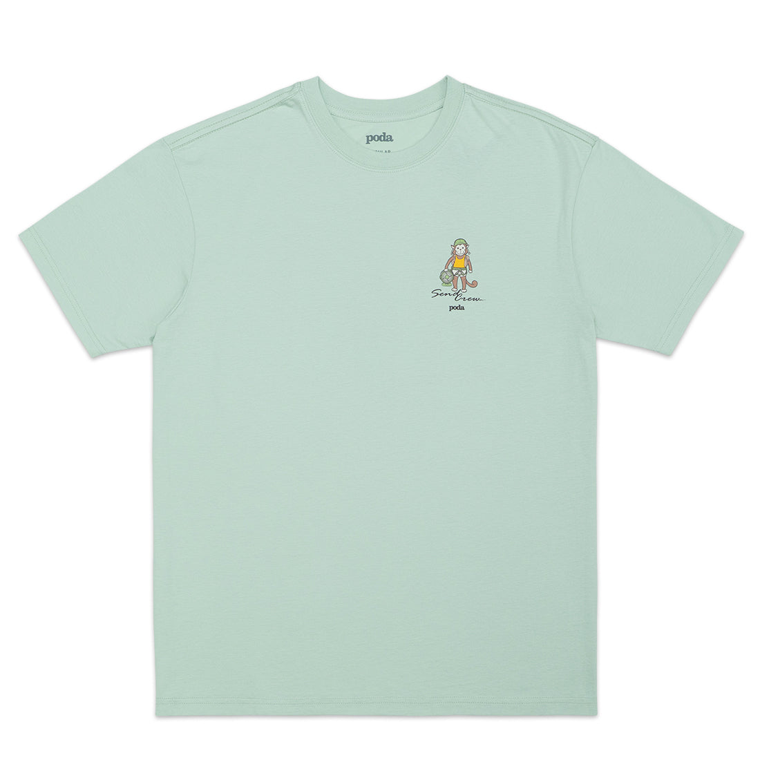 PODA - Send Crew T-Shirt (Monkey)