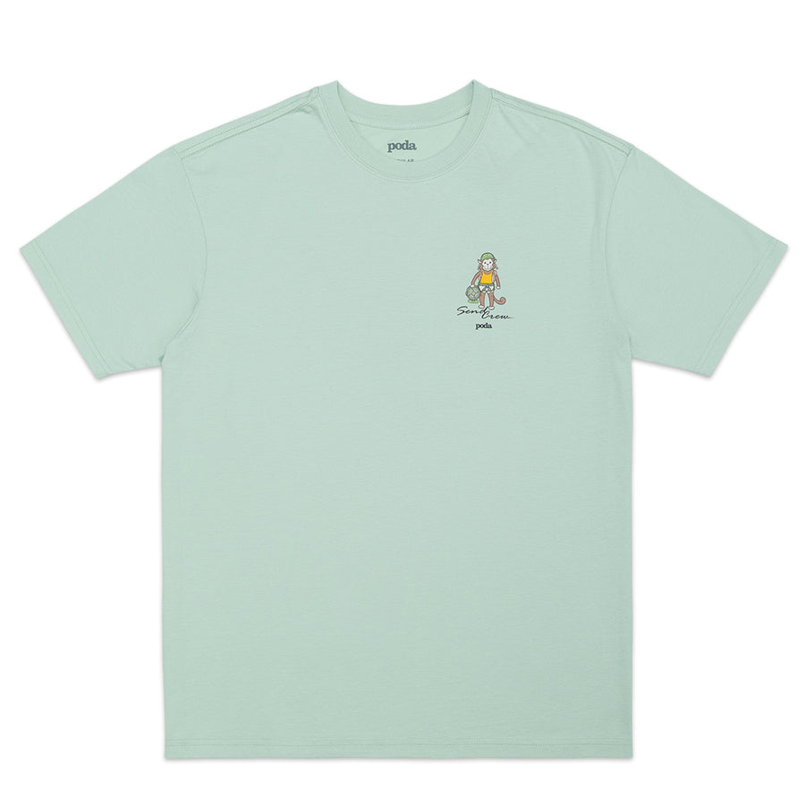 PODA - Send Crew T-Shirt (Monkey)