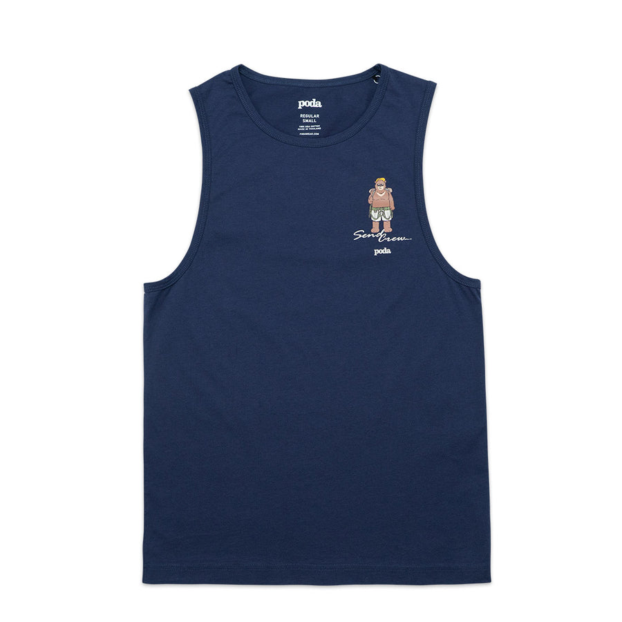 PODA - Send Crew Tank Top (Bear)