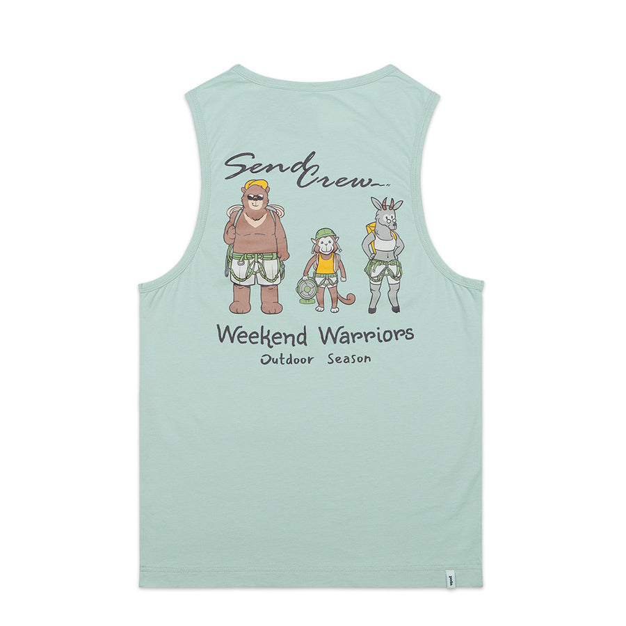 PODA - Send Crew Tank Top (Monkey)