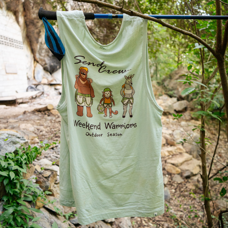 PODA - Send Crew Tank Top (Monkey)