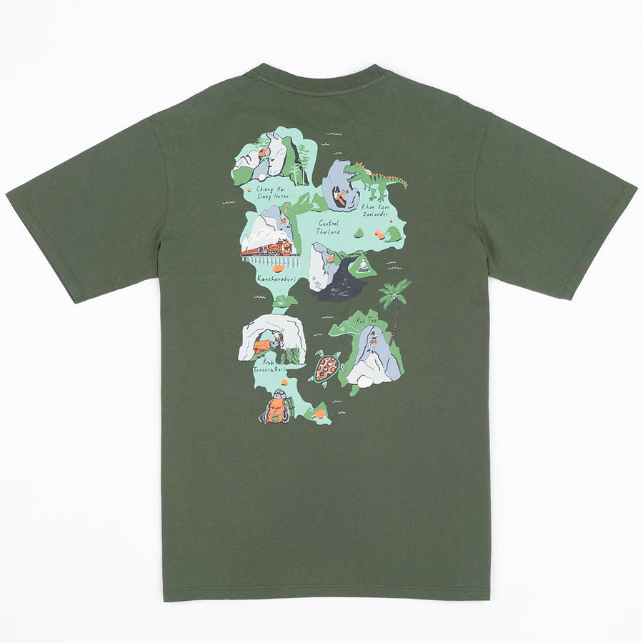 Men's Climbing Areas Of Thailand T-Shirt