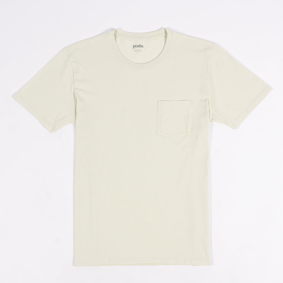 The Everyday T-Shirt Camiseta Casual Hombre Freeport TZAG Blanco
