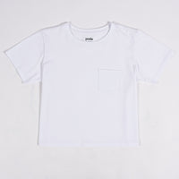 Women's Daily Cropped Pocket T-Shirt